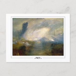 JMW Turner #283-2 - Fine Art Postcard Postkarte