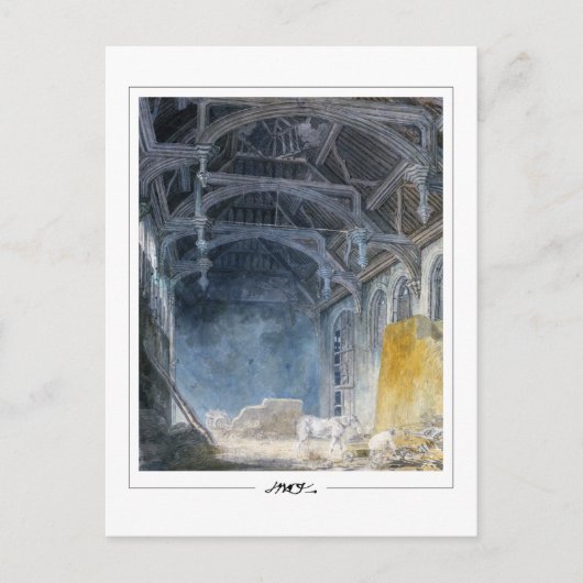 JMW Turner #2 - Fine Art Postcard Postkarte (Vorderseite)