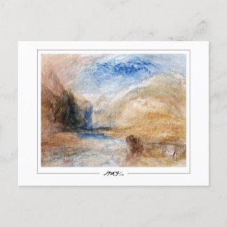 JMW Turner #362-3 - Fine Art Postcard Postkarte