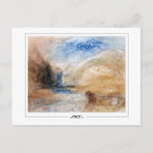 JMW Turner #362-3 - Fine Art Postcard Postkarte (Vorderseite)