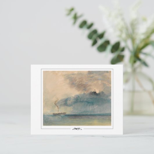 JMW Turner #488 - Fine Art Postcard Postkarte (Stehend Vorderseite)
