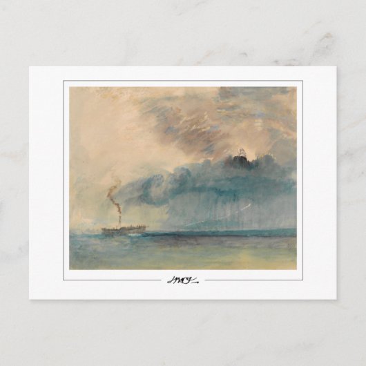 JMW Turner #488 - Fine Art Postcard Postkarte (Vorderseite)
