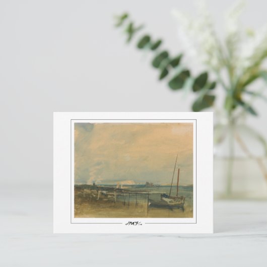 JMW Turner #4-2 - Fine Art Postcard Postkarte (Stehend Vorderseite)