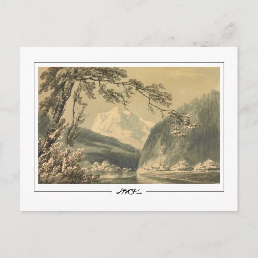 JMW Turner #546-3 - Fine Art Postcard Postkarte (Vorderseite)
