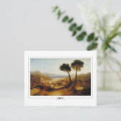 JMW Turner #8-3 - Fine Art Postcard Postkarte (Stehend Vorderseite)
