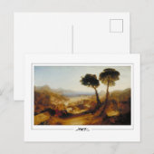 JMW Turner #8-3 - Fine Art Postcard Postkarte (Vorne/Hinten)
