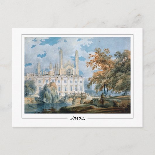 JMW Turner #9-2 - Fine Art Postcard Postkarte (Vorderseite)