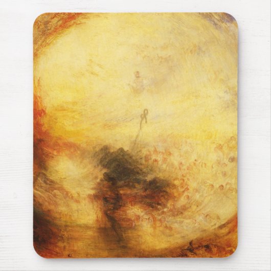 JMW Turner Licht-und Farbmausunterlage Mousepad (Vorne)