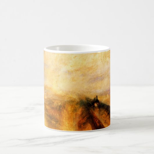 JMW Turner Rain Steam und Geschwindigkeit Kaffeetasse (Mittel)