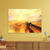 JMW Turner Rain Steam und Speed Leinwanddruck (Insitu (Wohnzimmer))