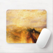 JMW Turner Rain Steam und Speed Mouse Pad Mousepad (Mit Mouse)