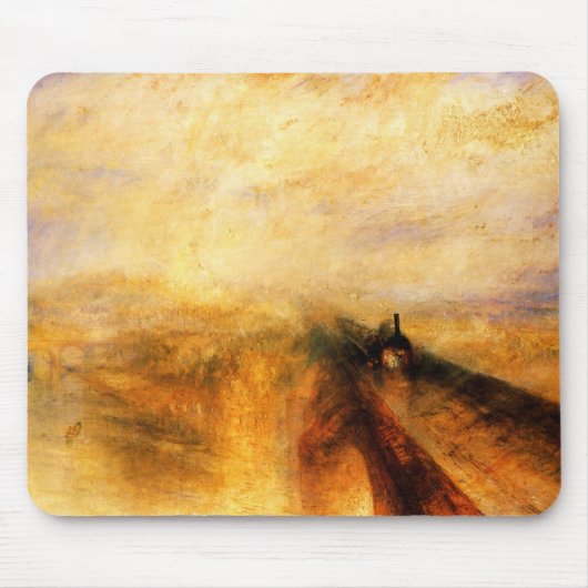 JMW Turner Rain Steam und Speed Mouse Pad Mousepad (Vorne)