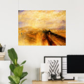 JMW Turner Rain Steam und Speed Poster (Heimbüro)