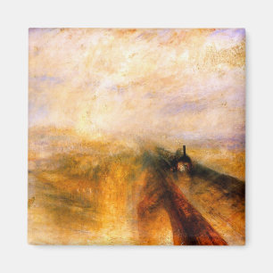 JMW Turner - Regen-Dampf und beschleunigen das Magnet