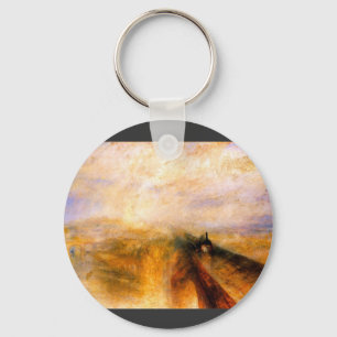 JMW Turner - Regen-Dampf und beschleunigen das Schlüsselanhänger