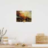 JMW Turner Zedign Art Poster #133-2 (Küche)