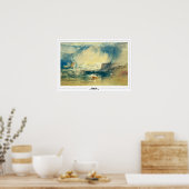 JMW Turner Zedign Art Poster #141-3 (Küche)