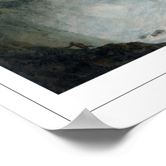 JMW Turner Zedign Art Poster #16 (Ecke)