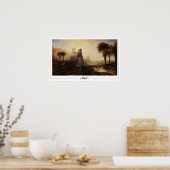 JMW Turner Zedign Art Poster #164-3 (Küche)