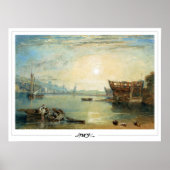 JMW Turner Zedign Art Poster #18-2 (Vorne)
