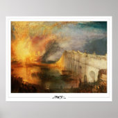 JMW Turner Zedign Art Poster #19-3 (Vorne)