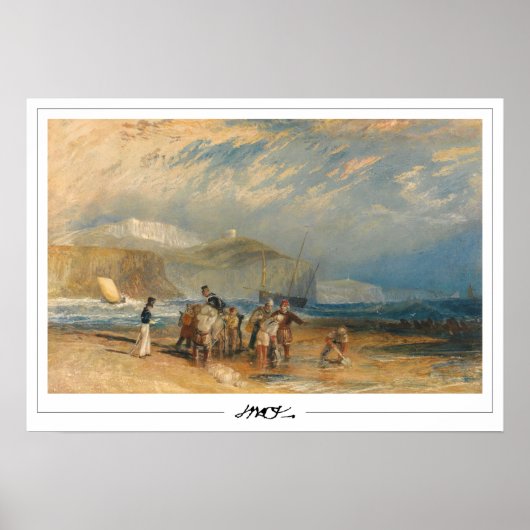 JMW Turner Zedign Art Poster #21 (Vorne)