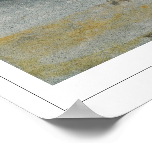 JMW Turner Zedign Art Poster #21-3 (Ecke)