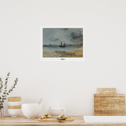 JMW Turner Zedign Art Poster #21-3 (Küche)