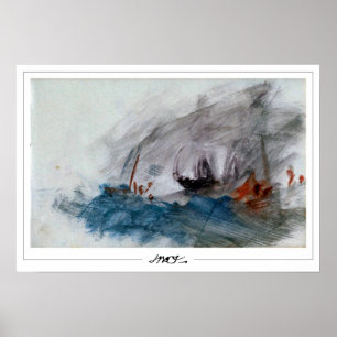JMW Turner Zedign Art Poster #230