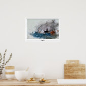JMW Turner Zedign Art Poster #230 (Küche)