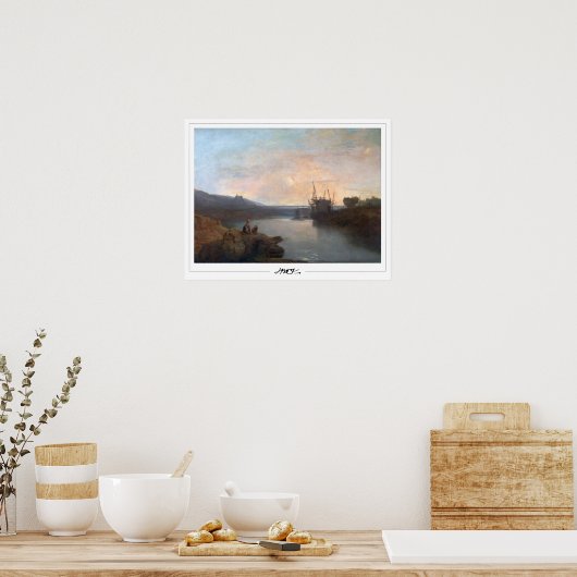 JMW Turner Zedign Art Poster #23-3 (Küche)