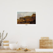 JMW Turner Zedign Art Poster #24-2 (Küche)