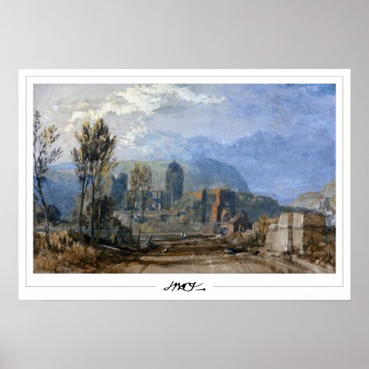 JMW Turner Zedign Art Poster #25 (Vorne)
