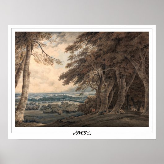 JMW Turner Zedign Art Poster #26-3 (Vorne)