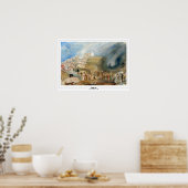 JMW Turner Zedign Art Poster #27-3 (Küche)