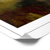 JMW Turner Zedign Art Poster #283-2 (Ecke)