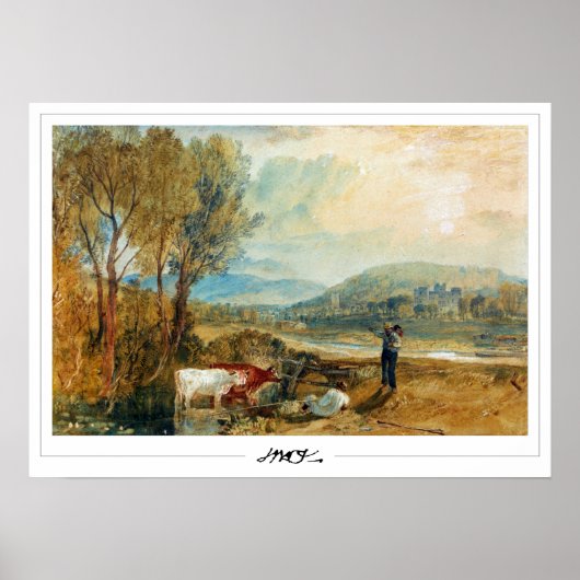 JMW Turner Zedign Art Poster #31-3 (Vorne)