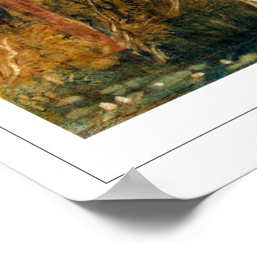 JMW Turner Zedign Art Poster #31-3 (Ecke)