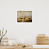JMW Turner Zedign Art Poster #32 (Küche)