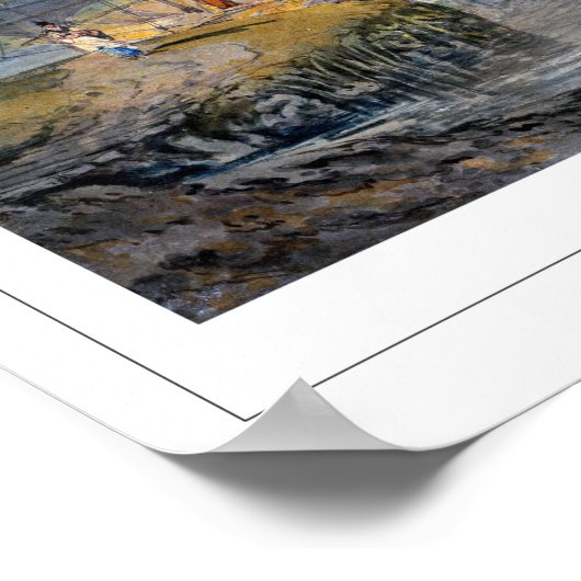 JMW Turner Zedign Art Poster #38 (Ecke)