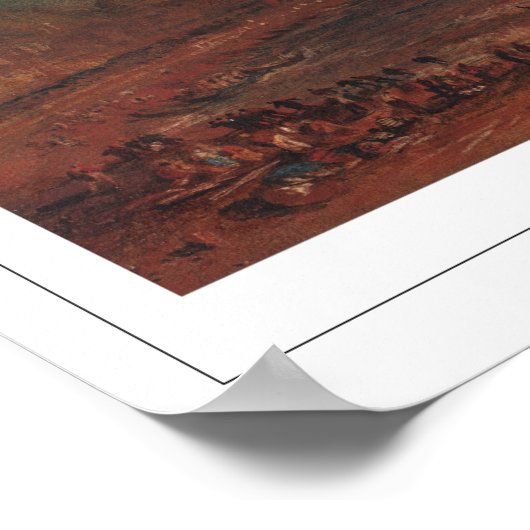 JMW Turner Zedign Art Poster #3-2 (Ecke)