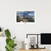 JMW Turner Zedign Art Poster #42-2 (Heimbüro)