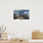 JMW Turner Zedign Art Poster #42-2 (Küche)