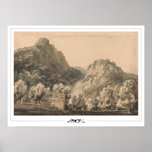 JMW Turner Zedign Art Poster #449 (Vorne)