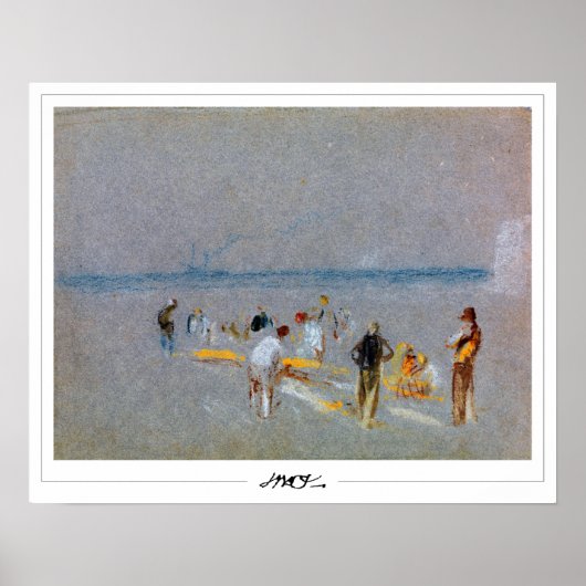 JMW Turner Zedign Art Poster #46 (Vorne)