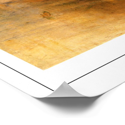 JMW Turner Zedign Art Poster #469-3 (Ecke)