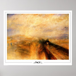 JMW Turner Zedign Art Poster #469-3