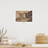 JMW Turner Zedign Art Poster #475 (Küche)