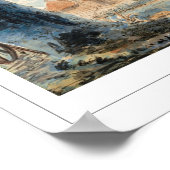 JMW Turner Zedign Art Poster #4-3 (Ecke)