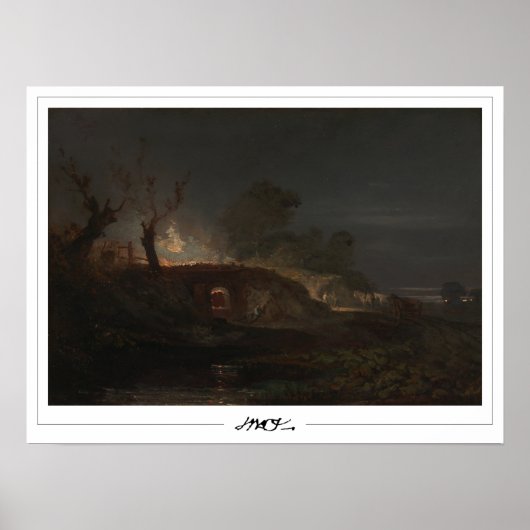 JMW Turner Zedign Art Poster #5 (Vorne)